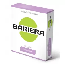 Классические презервативы Bariera Classic - 3 шт  
