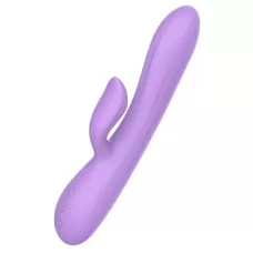 Фиолетовый вибратор-кролик Purple Rain - 23 см фиолетовый 