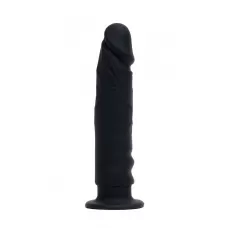 Черный анальный фаллоимитатор - 14 см черный 