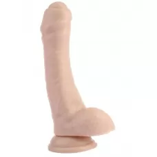 Телесный фаллоимитатор Super Sex Cock - 20,5 см телесный 
