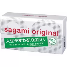 Ультратонкие презервативы Sagami Original 0.02 - 10 шт  