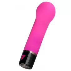 Розовый силиконовый мини-вибратор Lil Gspot - 13 см розовый 