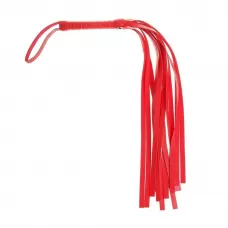 Красная плеть из искусственной кожи - 43 см красный 