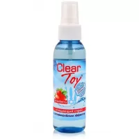 Очищающий спрей для игрушек CLEAR TOY Strawberry - 100 мл  