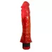 Красный реалистичный вибратор №9 - 19,5 см красный 