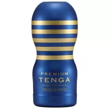 Мастурбатор TENGA Premium Original Vacuum Cup синий 