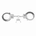 Металлические серебристые наручники Designer Metal Handcuffs серебристый 