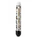 Бело-черный классический вибратор I Choose Fabulous - 17,8 см белый с черным 