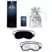 Набор из двух масок на глаза Soft Blindfold Twin Pack черный с серым 