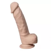 Телесный фаллоимитатор Real Skin Model 1 - 23 см телесный 