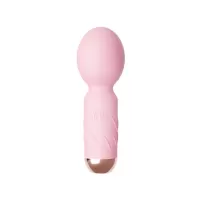 Нежно-розовый мини-вибратор Cute mini Wand нежно-розовый 
