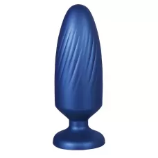 Синяя анальная пробка G Stuck Silicone Anal Plug - 13,5 см синий Синяя анальная пробка G Stuck Silicone Anal Plug - 13,5 см синий