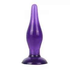 Фиолетовая анальная втулка - 15 см фиолетовый 