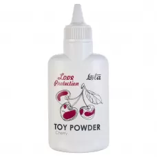 Пудра для игрушек Love Protection с ароматом вишни - 30 гр  