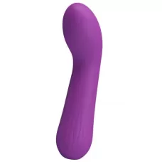 Фиолетовый гнущийся вибратор Faun - 15 см фиолетовый 