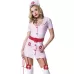 Розовый костюм похотливой медсестры розовый L-XL