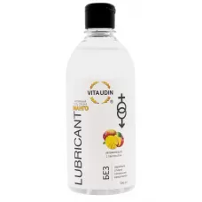 Интимный гель-смазка на водной основе VITA UDIN с ароматом манго - 500 мл  