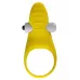 Желтое эрекционное виброкольцо Banana Ring желтый 
