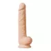 Телесный фаллоимитатор-гигант XXL Dildo - 38 см телесный 