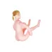Надувная секс-кукла LILIANA с реалистичной головой и поднятыми ножками телесный 