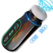 Мультифункциональный мастурбатор Secwell SW-F009 черный с белым 