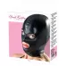 Маска на голову Head Mask с wet-look эффектом черный 