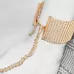 Дизайнерские золотистые наручники Desir Metallique Handcuffs Bijoux золотистый 