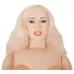 Надувная секс-кукла с анатомическим лицом и конечностями Juicy Jill телесный 