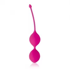 Ярко-розовые вагинальные шарики Cosmo розовый 