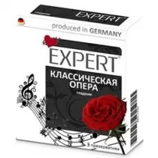 Гладкие презервативы Expert  Классическая опера  - 3 шт  