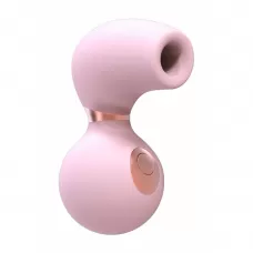 Розовый клиторальный вакуум-волновой массажер Irresistible Invincible розовый 
