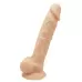 Телесный реалистичный фаллоимитатор DILDO 7INCH FLESH - 17,7 см телесный 