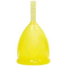 Желтая менструальная чаша размера L желтый 