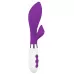 Фиолетовый вибратор-кролик Achelois - 21,8 см фиолетовый 