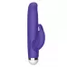 Фиолетовый вибратор-кролик The Mini Rabbit - 13,9 см фиолетовый 