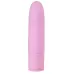Розовый силиконовый мини-вибратор - 10 см розовый 