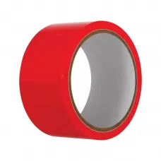 Красная лента для бондажа Red Bondage Tape - 20 м красный 