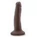 Коричневый фаллоимитатор-реалистик 5 Inch Posable Dildo - 13,9 см коричневый 