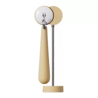 Желтый клиторальный стимулятор Moonflow желтый 