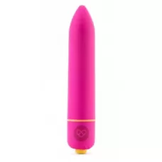 Розовая вибропуля Pink Vibe Power Bullet - 9 см розовый 