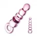 Анальный розовый жезл Quintessence Anal Slider - 18 см розовый 
