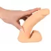 Фаллоимитатор Nature Skin Dildo Real Dong - 20 см телесный 