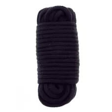 Черная веревка для связывания BONDX LOVE ROPE - 10 м черный 