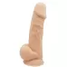 Телесный реалистичный фаллоимитатор DILDO 8.5INCH FLESH - 21,6 см телесный 