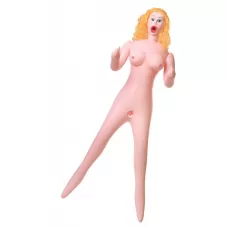 Секс-кукла блондинка Celine с кибер-вставками телесный 