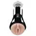 Телесный вибромастурбатор-вагина Cock Compressor Vibrating Stroker телесный с черным 