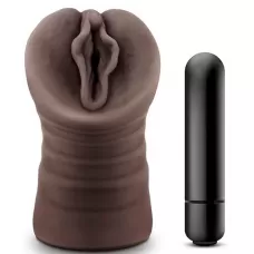 Коричневый мастурбатор-вагина Alexis коричневый 
