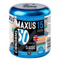 Классические презервативы MAXUS Classic - 15 шт  