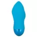 Голубой мини-вибратор Tremble Kiss - 12 см голубой 