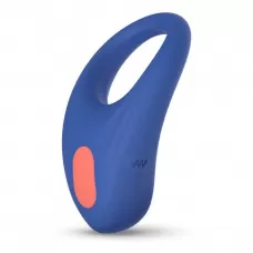 Синее эрекционное кольцо RRRING Date Night Cock Ring синий 